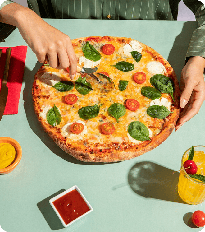 Authentic Italian pizza with fresh ingredients at the Best Italian Restaurant in Garfield NJ